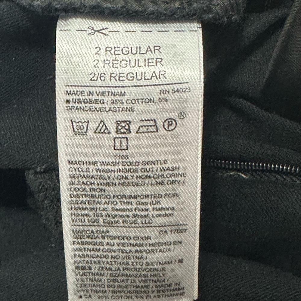 Gap Women's Straight Leg Pants - Black 🌟 - Picture 7 of 11